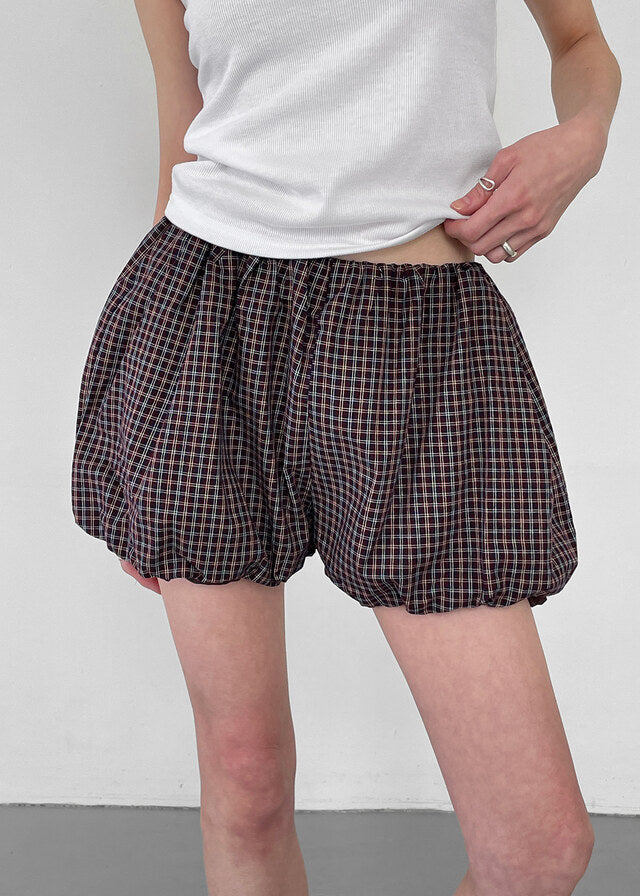 [韓國製造🇰🇷] Roberch Check Pumpkin Shorts