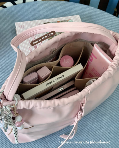 [香港現貨✨] the Dumpling Bag (drawstring) - Soft Pink
