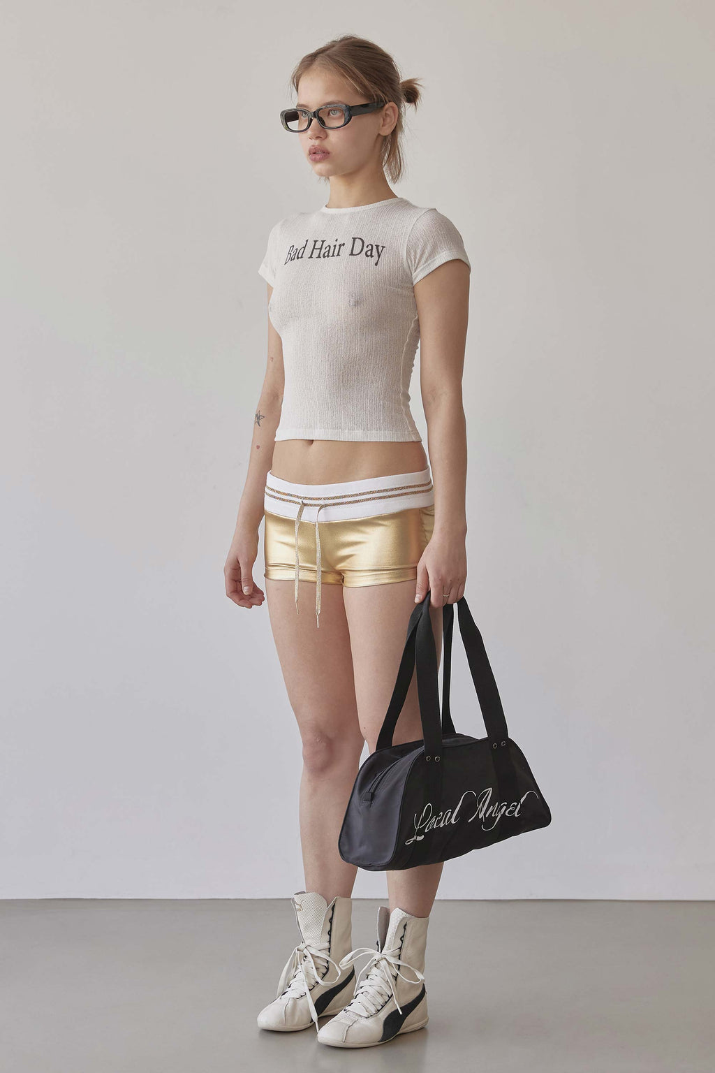 Local Angel Gym Bag Black