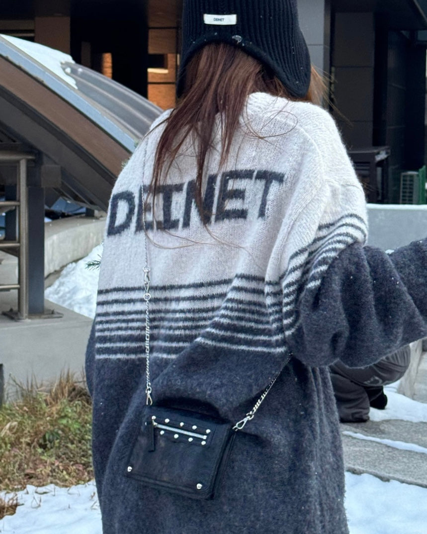 DEINET Travel Stud Cross Chain Mini Bag / 5colors