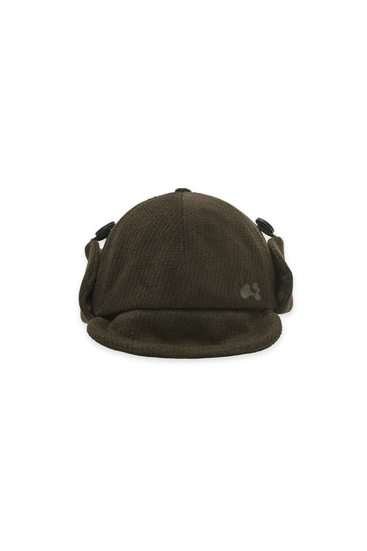 hugyourskin Trooper flap button cap (Brown)