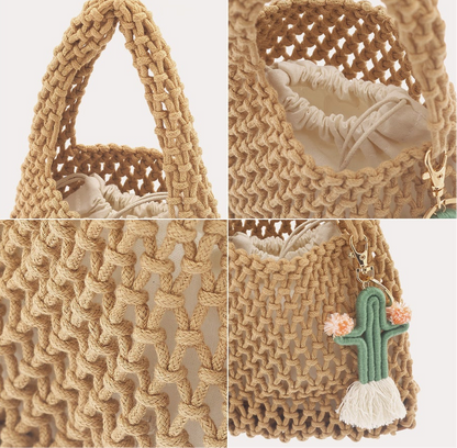 TALLI Sand Tassel Bag - 4colors