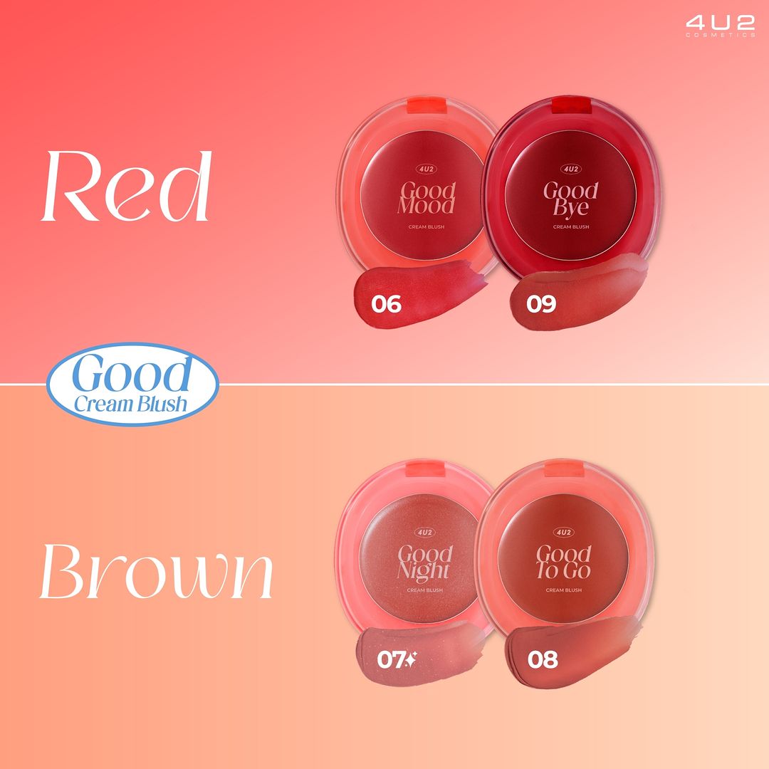 [現貨] 4U2 Good Cream Blush