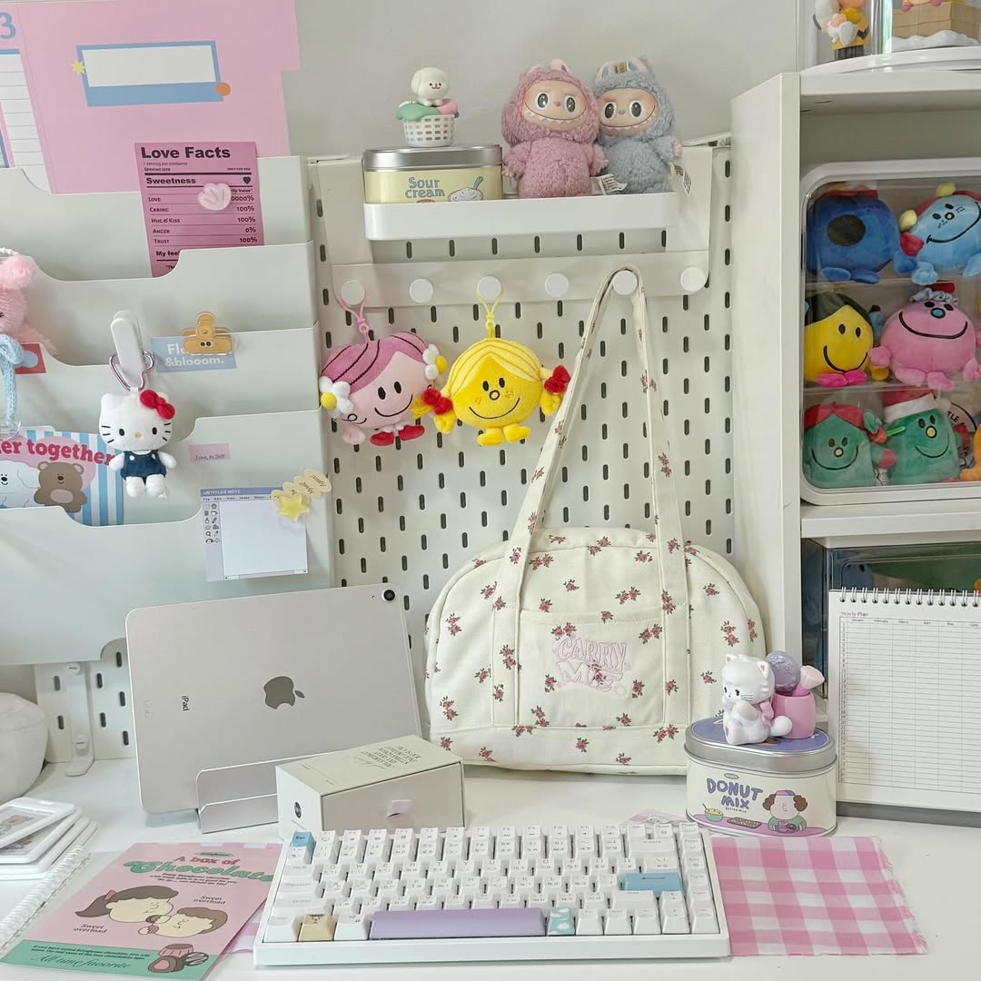 carryme.offical Two Tone Bag / Floral