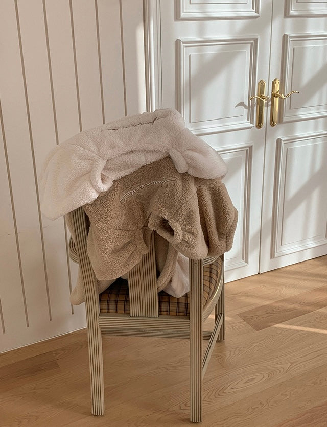 [韓國售出3000+⭐️] J'eu Teddy Short Sleeve Sleeping Dress Pajamas 2colors