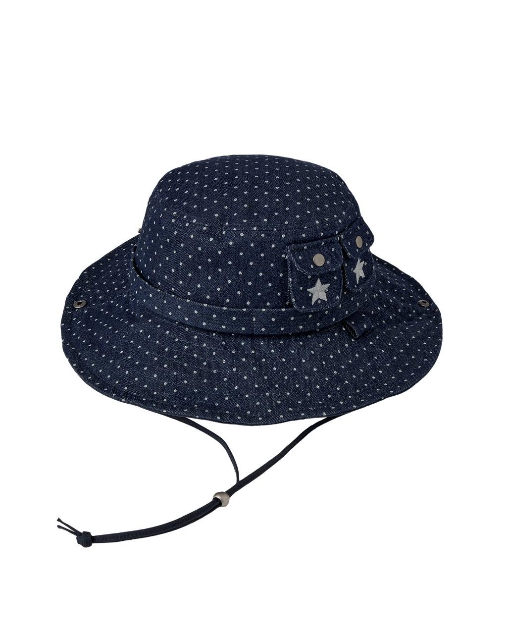 aeae SAFARI BUCKET HAT / MID BLUE
