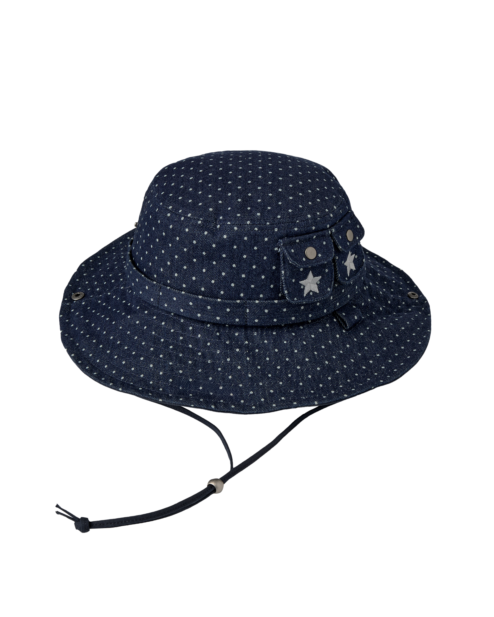 aeae SAFARI BUCKET HAT / MID BLUE