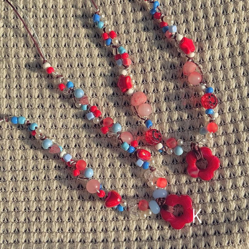 abbie.acc Mini Floral Necklace / 11colors
