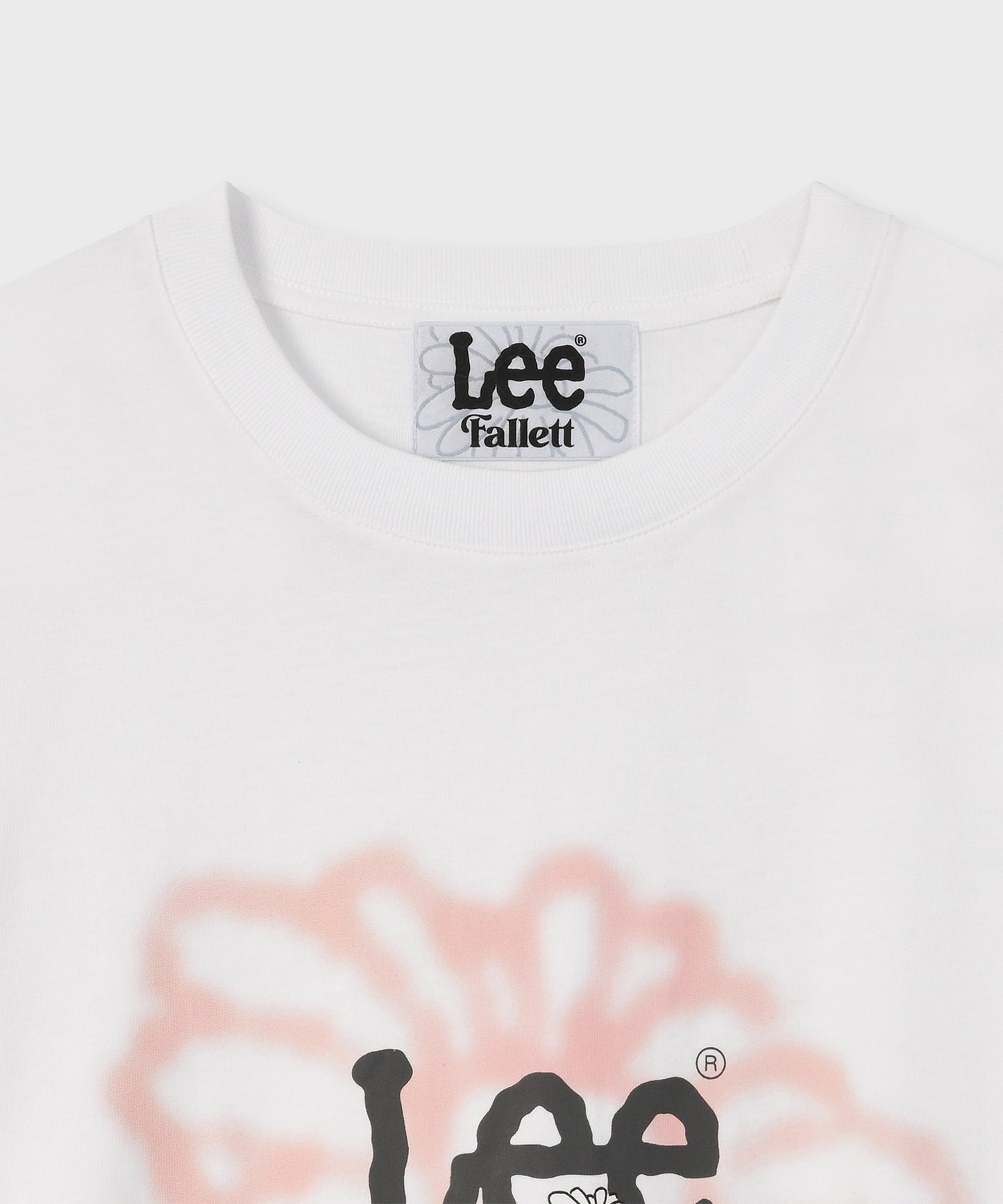 Fallett x Lee Sun Flower Short Sleeve Tee / white