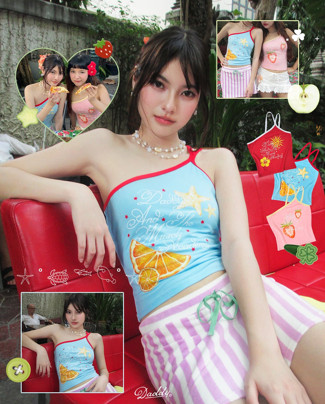 Daddy Summer Tank Top / 3colors