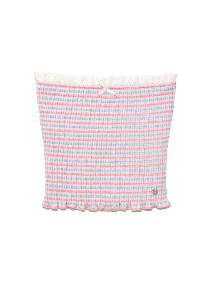 GLOWNY SMOKE TUBE TOP / 2PATTERNS