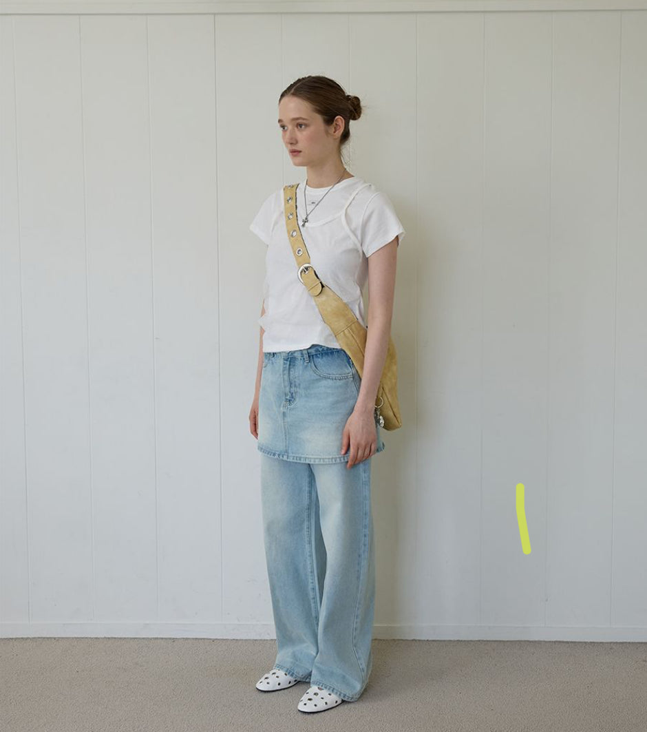 LETERIE BUCKLE REVERSIBLE SHOULDER BAG_4COLORS