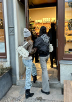 [DEINET] BELTED POCKET MINI SHOULDER BAG IN BEIGE