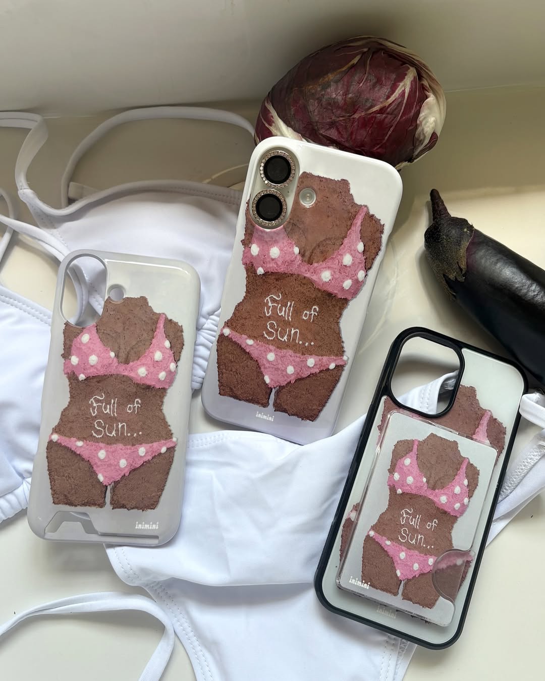 pink dot bikini phone case (有magsafe!!)
