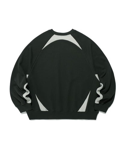 niceghostclub SPORTY LINE SWEATSHIRTS
[BLACK]