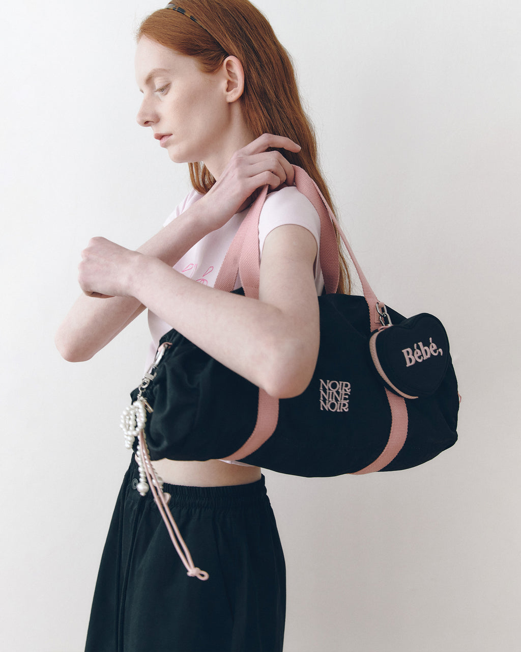 NOIRNINE Bébé Nylon Bag / black
