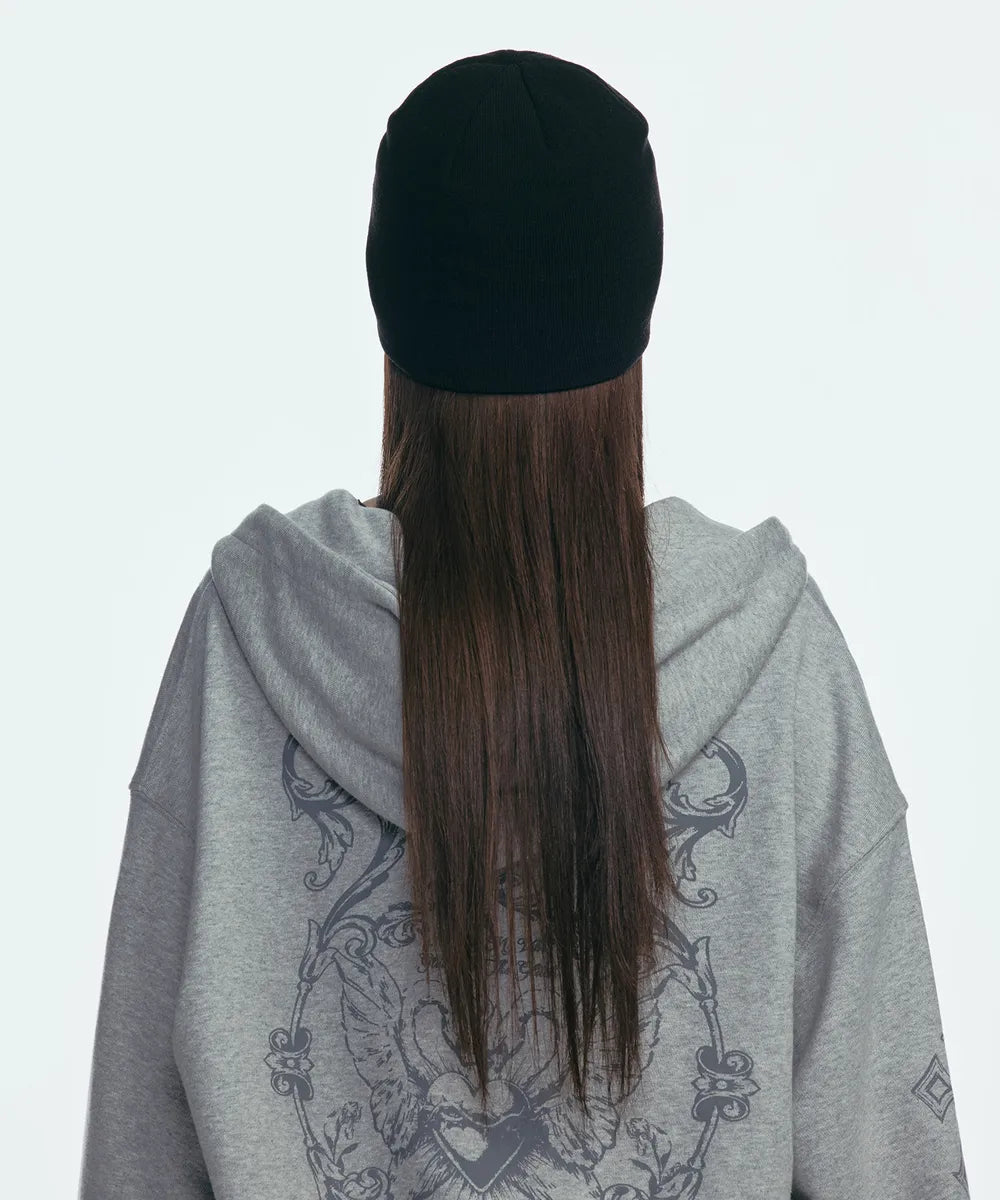GILA ARCHIVE BABY ANGEL GRAPHIC BEANIE_BLACK