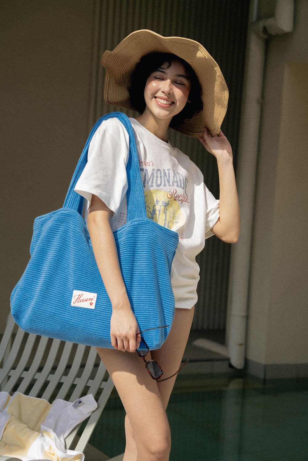 Heeari Poolside Daily Beach Big Bag - Blue