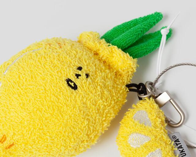 TUKATA Lemon (Small) Rough Terry-towel cotton doll keyring