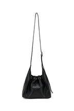 DEINET STUD BELTED MINI BUCKET BAG - 3COLORS