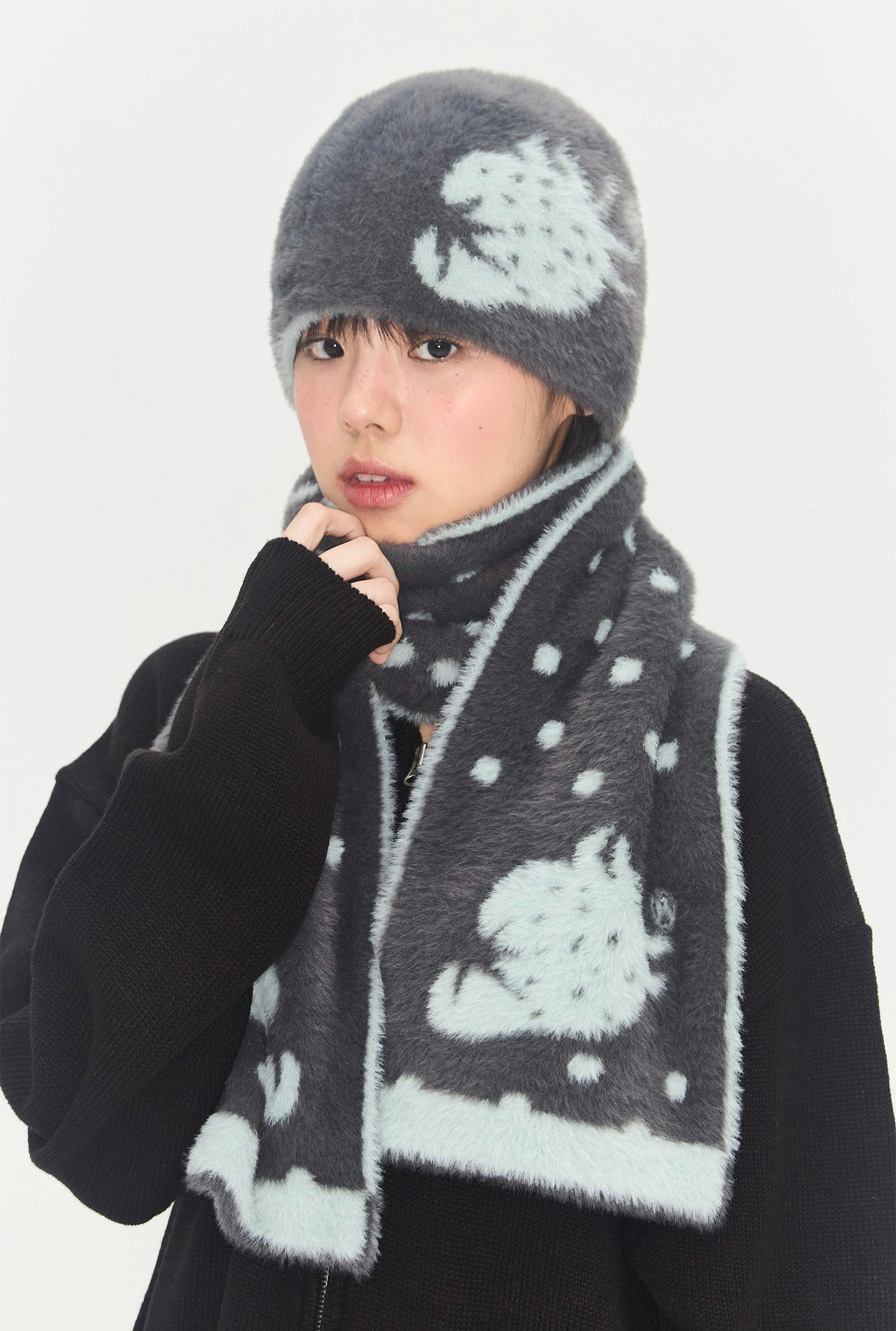STAR BERRY MUFFLER / 5COLORS