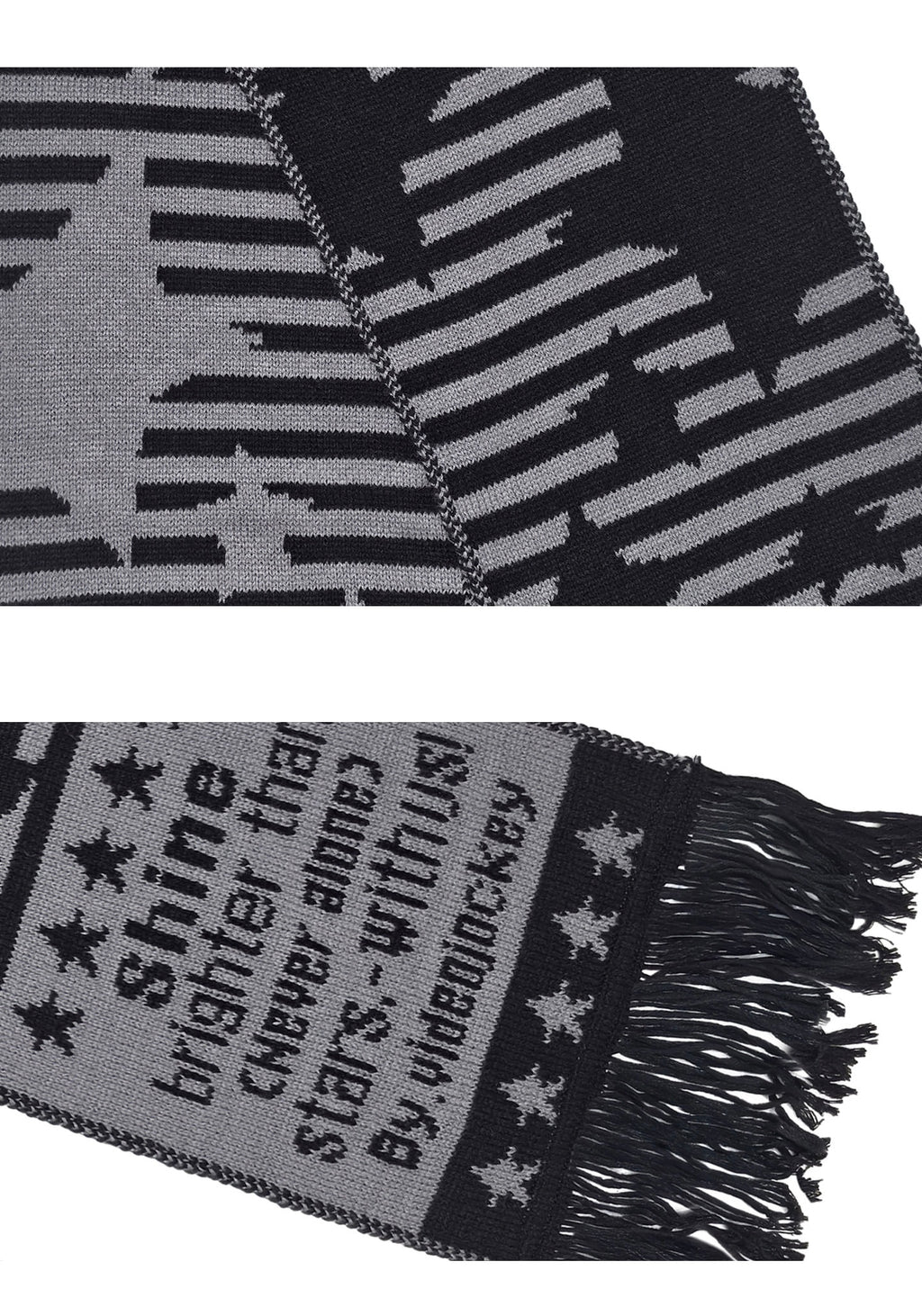 STRIPE STAR MUFFLER / 2COLORS