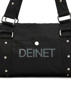 DEINET LOGO DUFFLE MINI BAG IN  BLACK