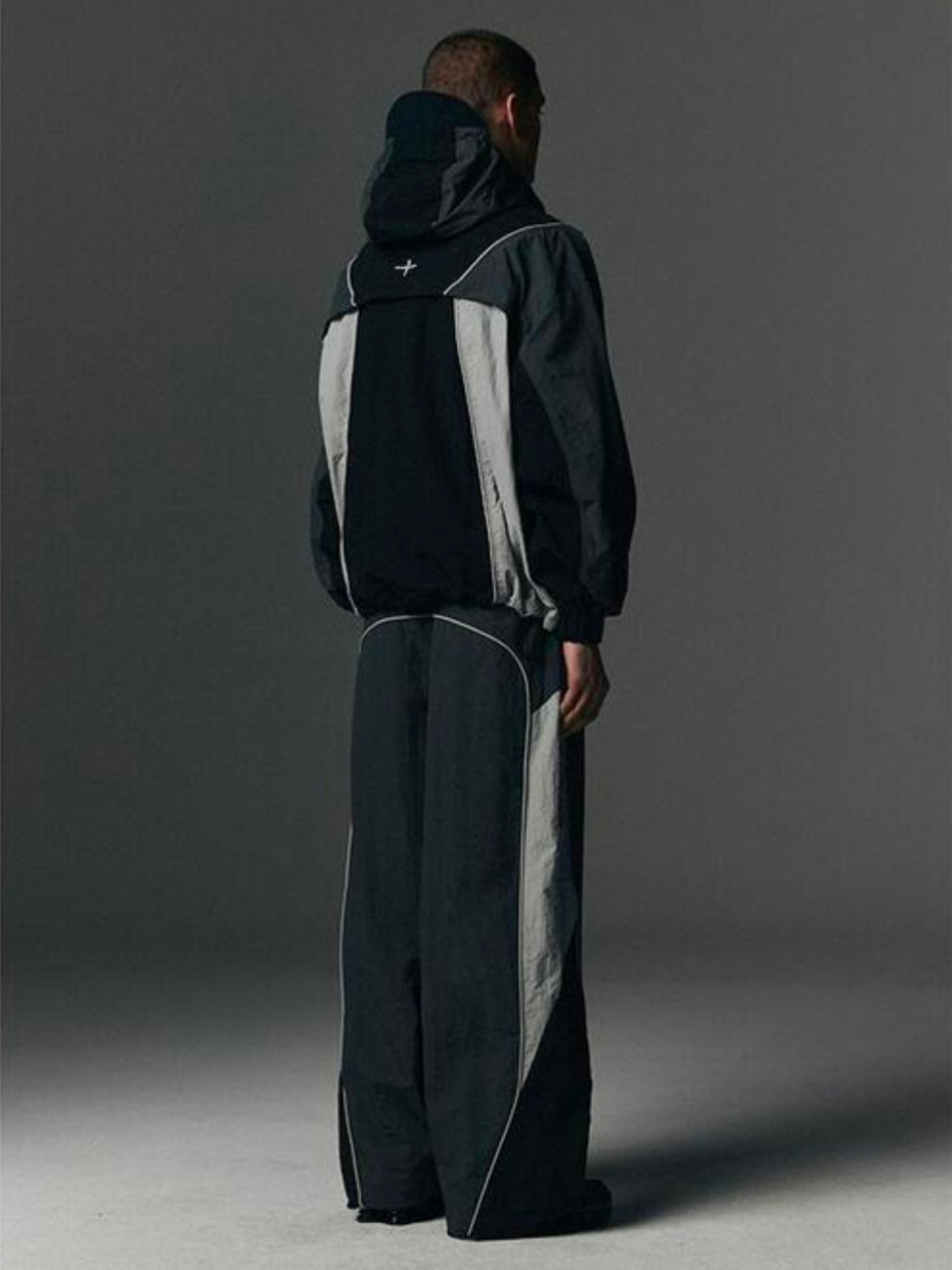 NOT4NERD Colour Block Nylon Set / Charcoal