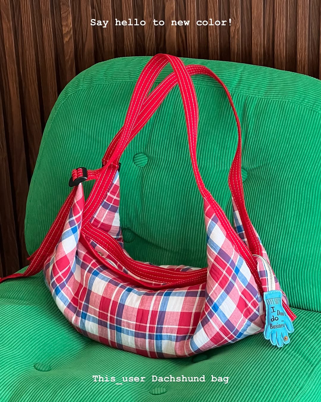 [香港現貨✨] [官方代理] Dachshund Bag - Red Pakhaoma