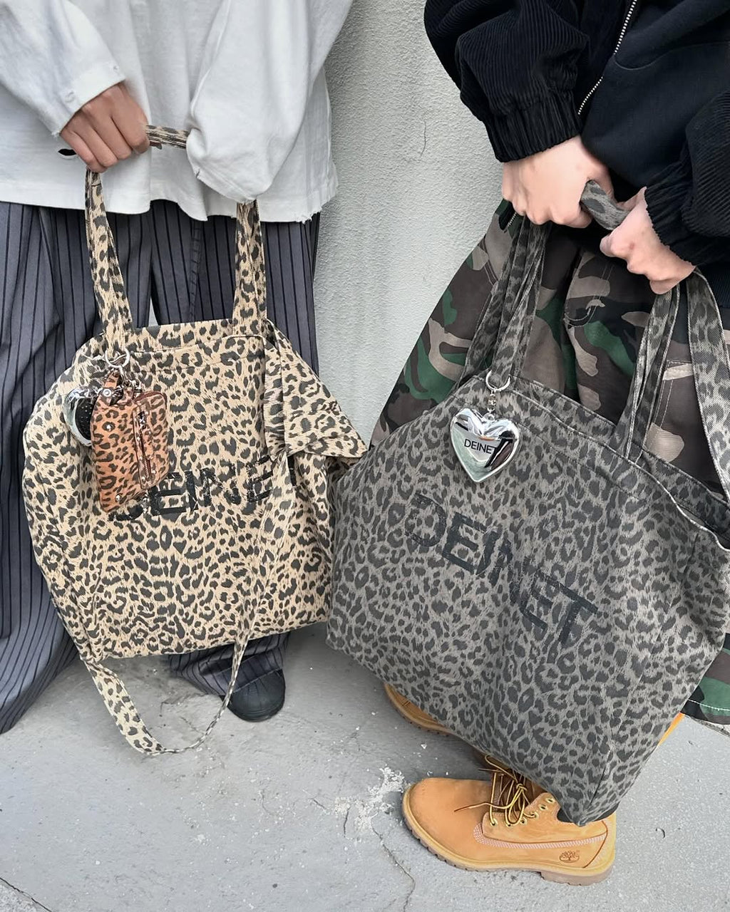 DEINET LOGO TWO WAY ECO BAG / 2COLORS