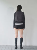 ason SALT ZIP-UP / CHARCOAL