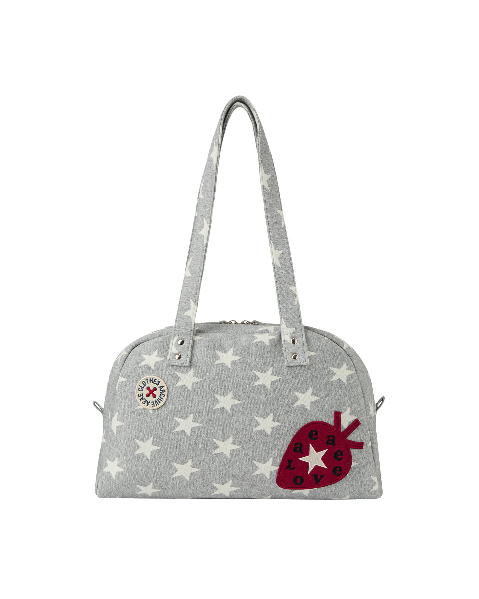 aeae EMBROIDERY TOTE BAG [STAR GREY]