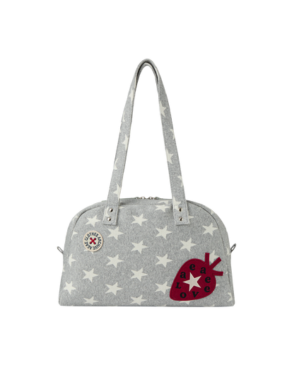 aeae EMBROIDERY TOTE BAG [STAR GREY]