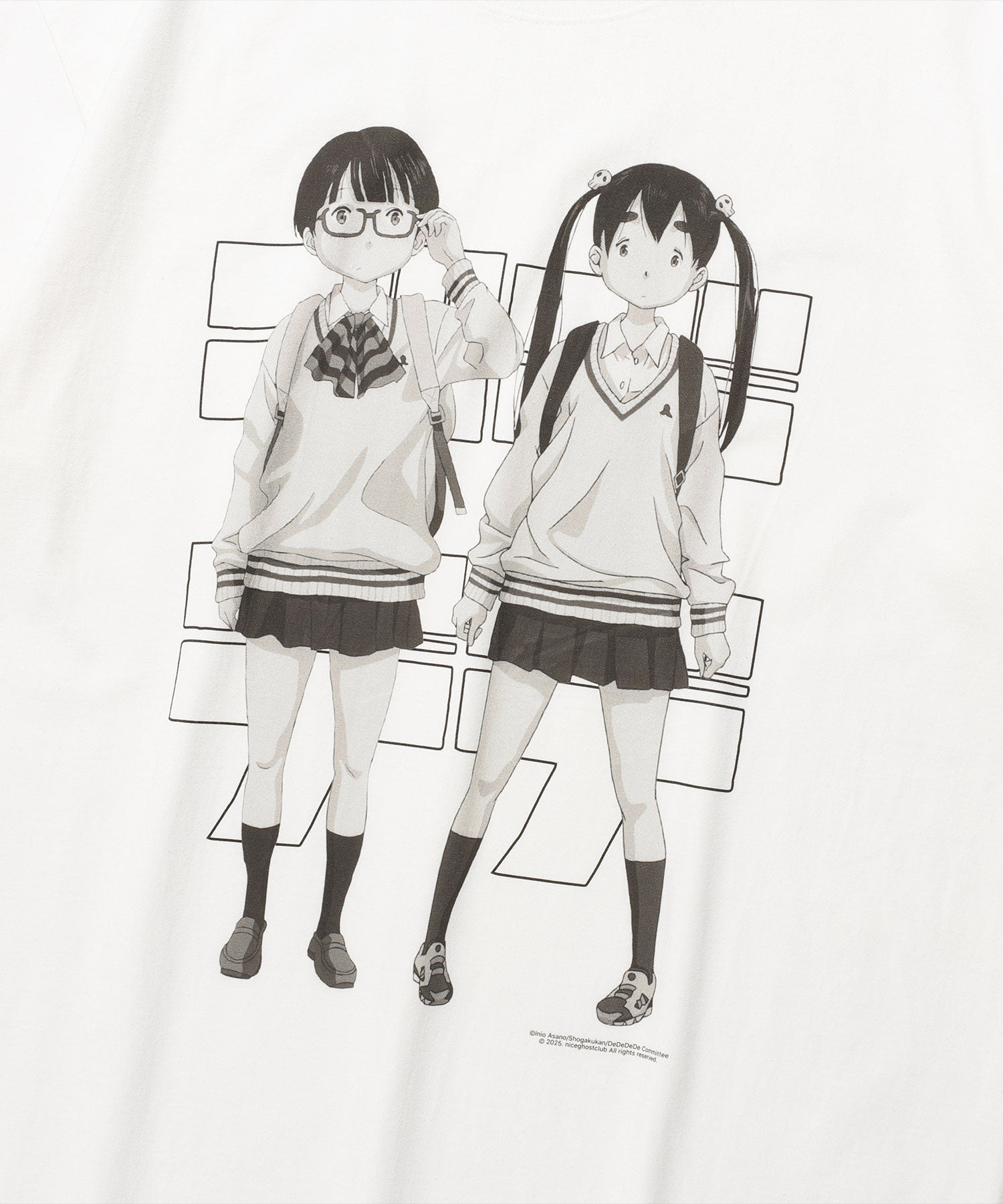 niceghostclub DEDEDEDE PROLOGUE BIGBIG TEE [WHITE]