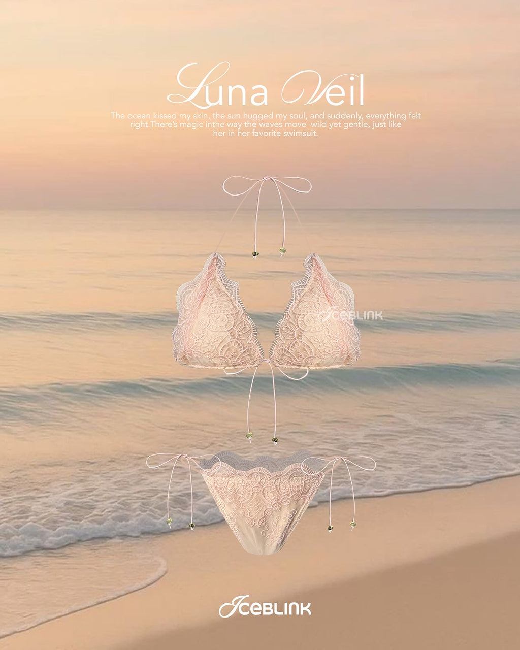 [ICEBLINK] LUNA VEIL BIKINI_2 COLORS