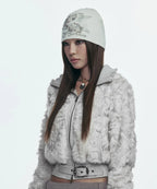 GILA ARCHIVE BABY ANGEL GRAPHIC BEANIE_WHITE