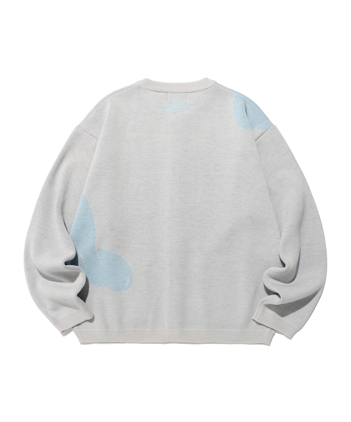niceghostclub ANGELS KNIT CARDIGAN [GREY]