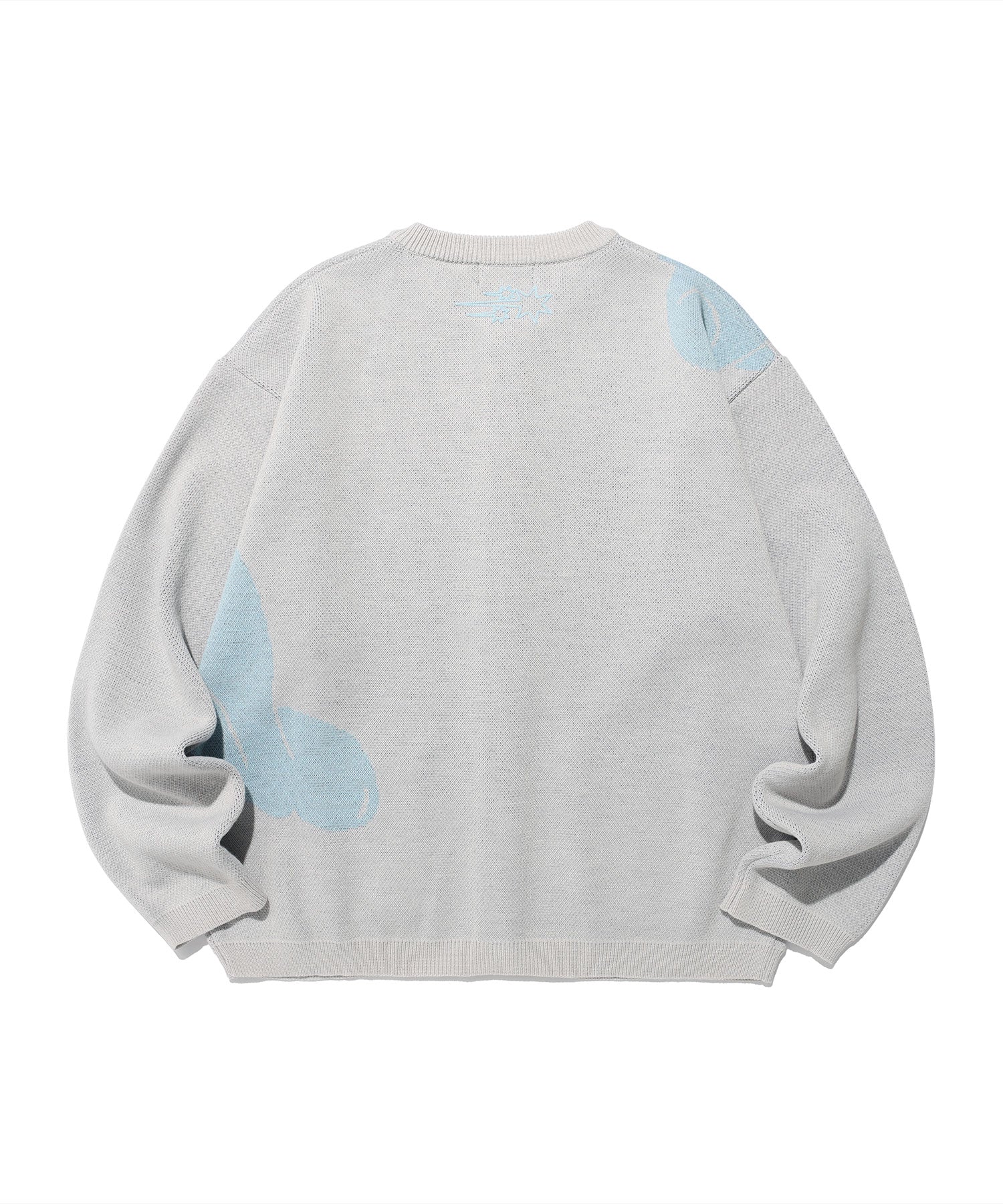 niceghostclub ANGELS KNIT CARDIGAN [GREY]