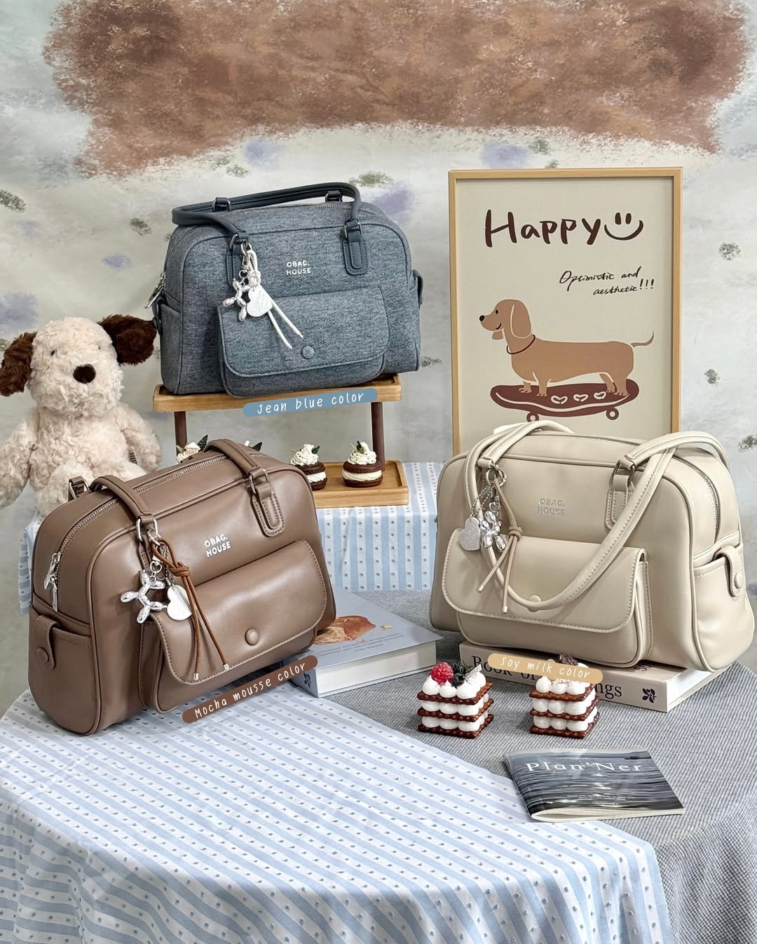 [獨家代理] the BusyBelle School Bag / 6colors