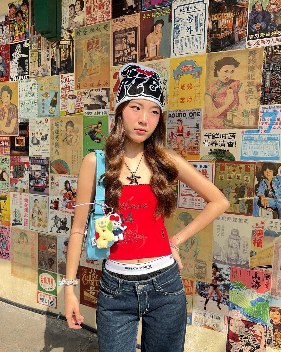 Smiley Alphabet Keychain (customize OK!)