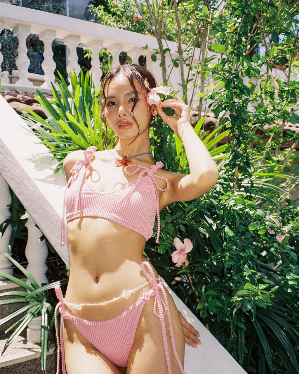 WILDBLUE YONDER Rosewood Bikini Set