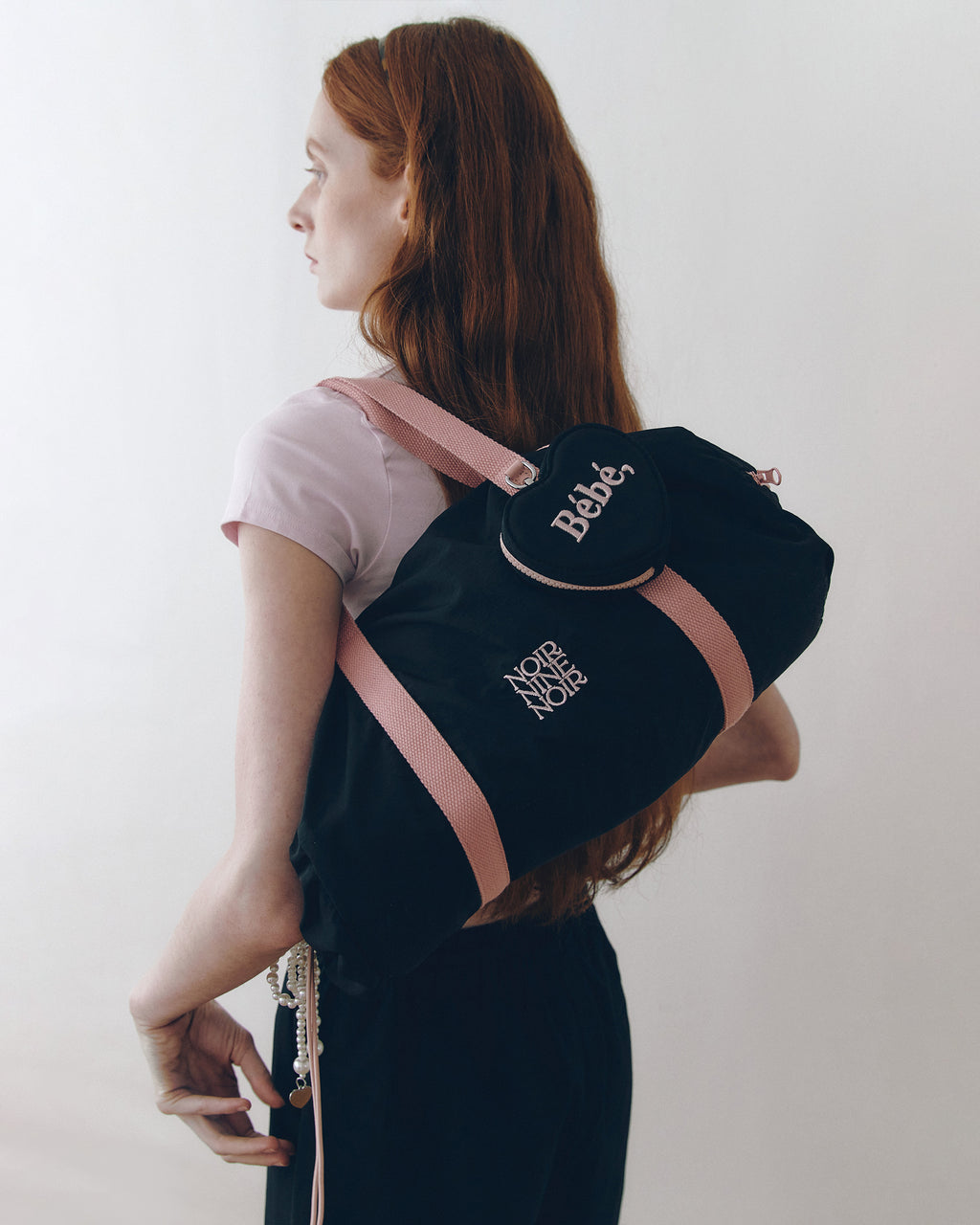 NOIRNINE Bébé Nylon Bag / black