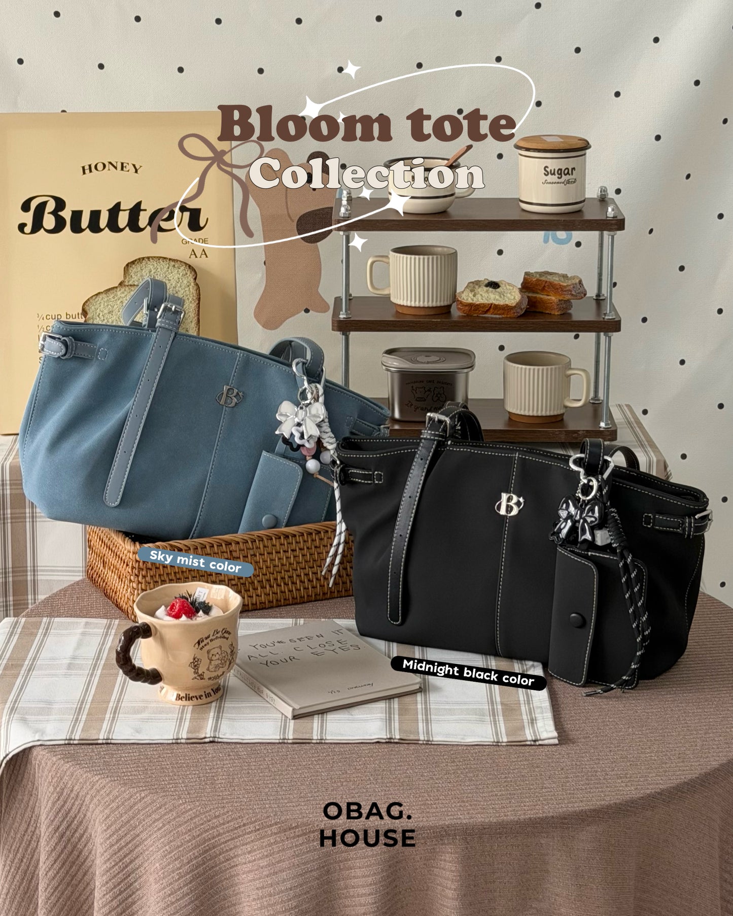 [香港現貨✨] Bloom Tote Collection 🍁👜 - 6colors