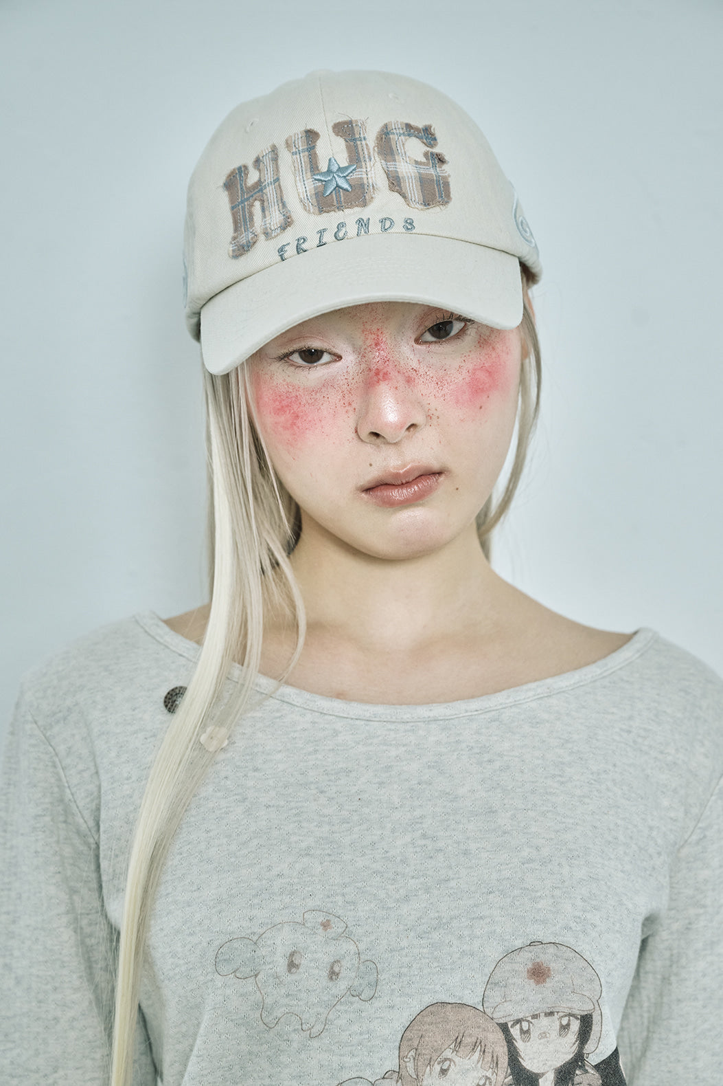 hugyourskin HUG friends cap (Cream)