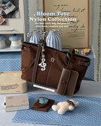 [獨家代理] [OBAGHOUSE] THE BLOOM TOTE ★NYLON★ COLLECTION_3 COLORS