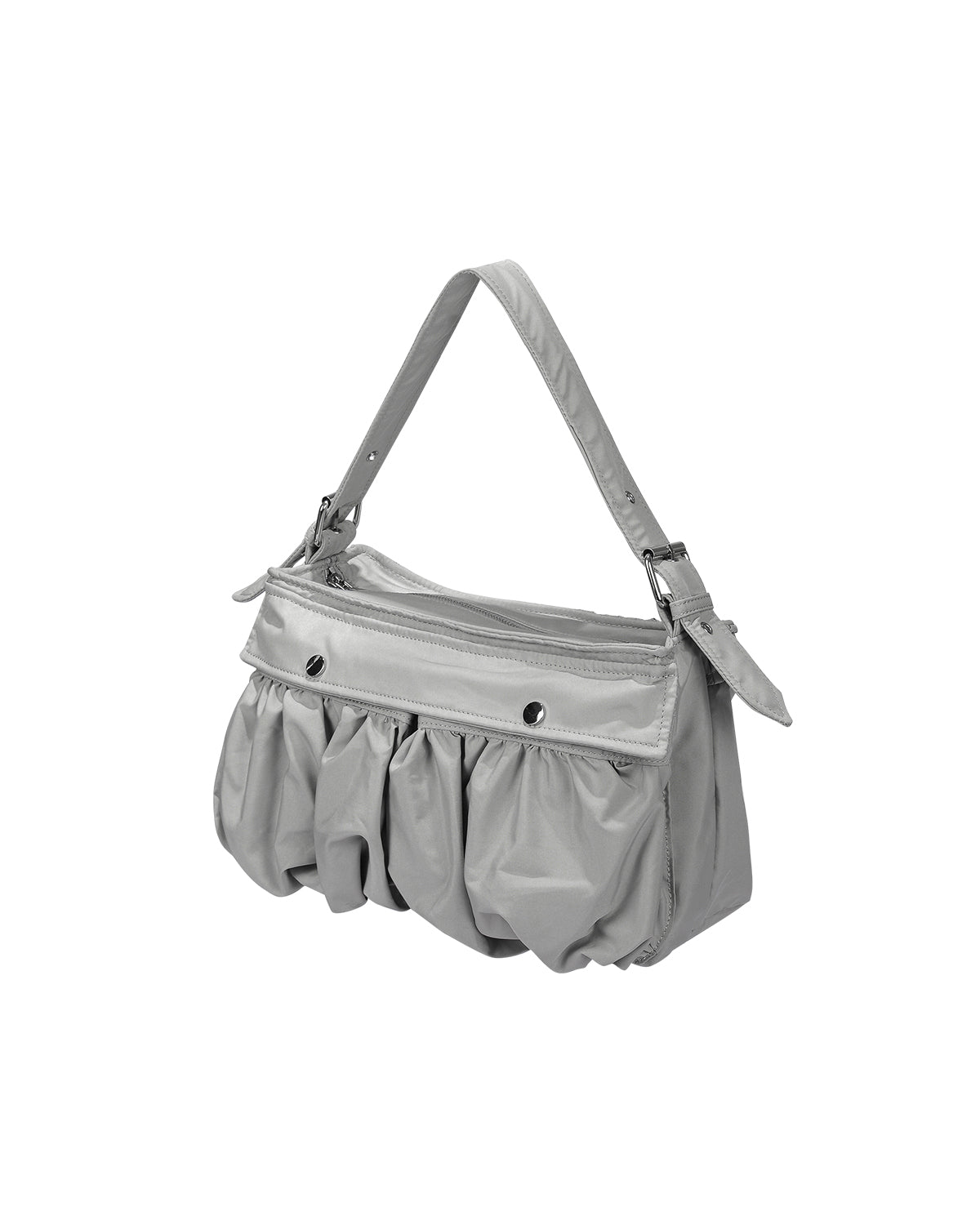 ccorie Cargo Two-pocket Shoulder Bag - grey