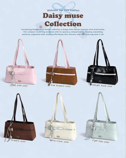 𝑯𝒐𝒍𝒊𝒅𝒂𝒚 𝑺𝑨𝑳𝑬 [香港現貨✨] [獨家代理🎀] Daisy Muse Ballerina Shoulder Bag - 6colors