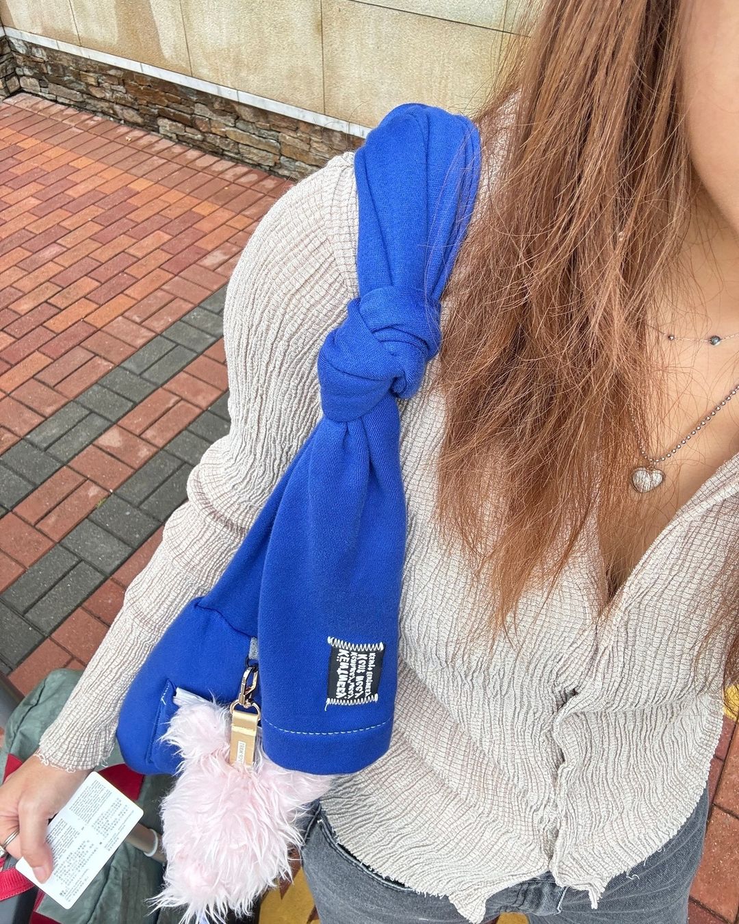 [官方代理💣] KENTNEEY 3-WAY SWEATER DAILY WINDY BAG - DUSTY BLUE