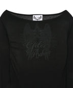 GILA ARCHIVE STAR WING SHEER LONG SLEEVE_BK