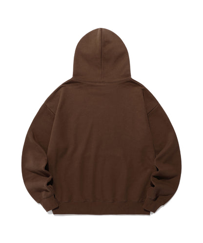 niceghostclub MOVING SYMBOL HOODIE [BROWN]